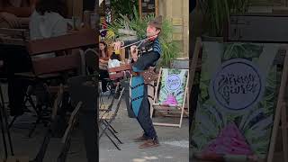 Street performer ply Dans la Valée my favorite sing here in france @EstelaDESCLAVELLES0328