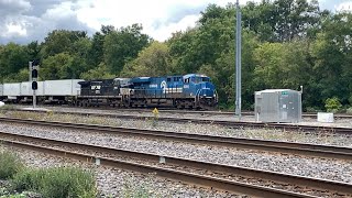 Conrail (NS #8098) Rolling Through Berea, Ohio