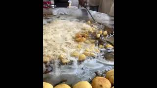 Street Food || Spicy Aloo masala Chaat Making #Shorts