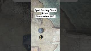 Spell Casting Check Priest - Shadowdark RPG