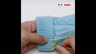 How to reuse old clothes - How to upcycle old clothes - DIY clothes hacks #SHORTS #