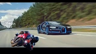 Bugatti Chiron vs S1000RR BMW