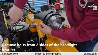 Ural Hazard Warning 4-Way Flasher Kit Installation, 2014 - 2016 Ural Models