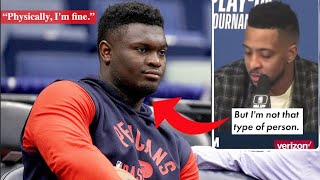 Zion Williamson: This is a SERIOUS Issue That Needs To Be Fixed ASAP Or Else?