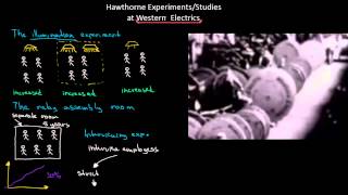 Hawthorne Studies | Organisational Behavior | MeanThat