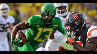 All the Oregon Ducks football and OSU Beavers things I'm thankful for