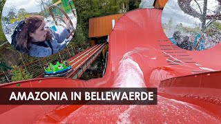 Bellewaerde Park opent waterattractie Amazonia (onride POV: Intamin spinning rapids)