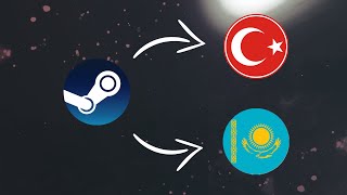 Перевод steam аккаунта в Турцию/Казахстан