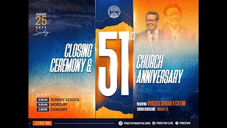 Closing Ceremony & 51st Church Anniversary | August 25,2024 | Malagasang Imus Cavite