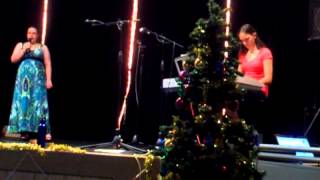 Rebecca and Anita Perform "All the Rowboats" at Christmas Concert