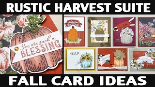 Stamping Jill - Rustic Harvest Suite Fall Card Ideas