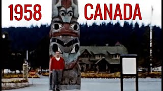 Canada, 1958. Awesome 8mm Film Footage Filmed By My Parents and Grandparents, Road Trip