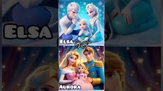 Elsa VS Aurora #disney #princess #elsa #vs #aurora #shorts #viral