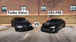 E85 Frs vs Turbo Volvo s80 | RACE IN MEXICO