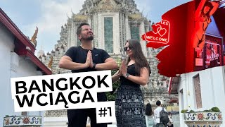 Bangkok *NOCNE ŻYCIE MOŻE WAS ZASKOCZYĆ* | Tajlandia z ekipą #1 vlog 23