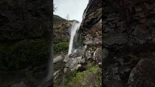 Pen Pych Waterfall in South Wales