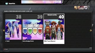 Season 7 LVL 40 Reward !! NBA Mascots In NBA 2k23