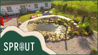 Renovating Family Garden After They Lost Home in Tragic Fire | Supergarden | Sprout