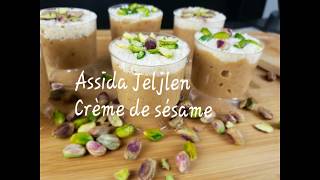 Assida Jeljlen (Crème de sésame )