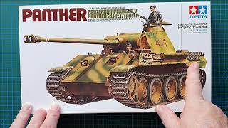 Tamiya 1/35 Panther Ausf A - Kit Review