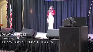 SASSY LIVE AT KALAYAAN 2022 HOUSTON, TEXAS PHILIPPINE INDEPENDENCE DAY 6/12/22