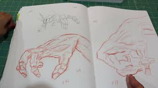 Sketchbook Flip Through (Sept 17 to Dec 21/23) #anatomystudy