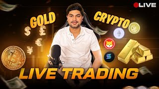 10,000. $ account giveaway..! 🎁  Crypto & Forex analysis - New York session live.