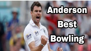 Jimmy Anderson Magical Seam Bowling vs New Zealand ‐ Great Bowling