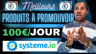 Affiliation avec système.io: (gagner 100€/jour)