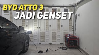 VLOG ATTO 3 - #020 Pakai V2L Sebagai Genset