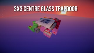 3x3 Centre Glass Trapdoor [Fast | Compact | Fully Synced]