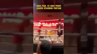 LEAKED Jake Paul sparring Mike Perry EXCLUSIVE #boxer #dazn #paulperry