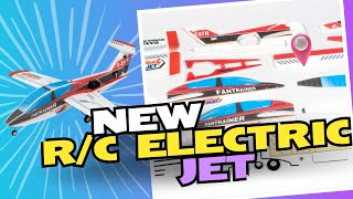 Radio Control Trainer Jet Unboxing - Yes its made of Foam!