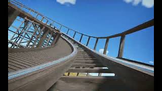 Gold Striker at Great America POV - GCI - Planet Coaster