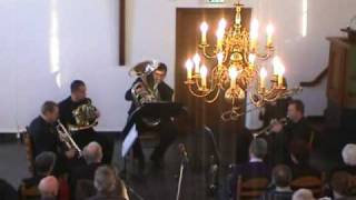 Brass Quintet Brasso - Sonate for two Trumpets and Brass - Purcell arr  Mills