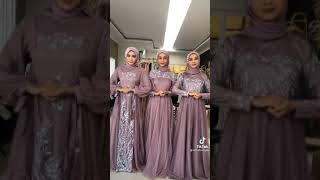 Muslim beautiful long dress