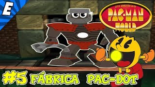 Pac-Man World (PS1) Nivel 5 Gameplay en Español - Fábrica Pac-Dot!