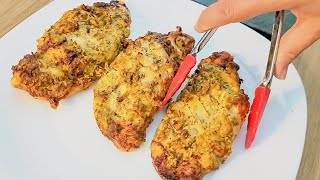 Filé de Frango na Airfryer ( fica Suculento e Saboroso)