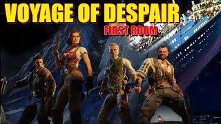 BO4 ZOMBIES VOAYAGE FIRST ROOM CHALLENGE PRACTICE and some blackout