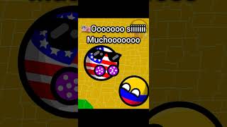 Colombia tóxica a USA🇺🇸🇨🇴 #shorts #countryballs #humor #usa #colombia #video #suscribete #viral