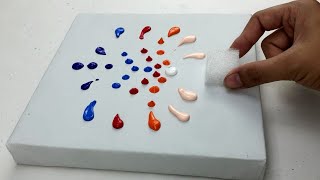 Firework 💥 Easy Acrylic Painting for Beginners / Step by Step