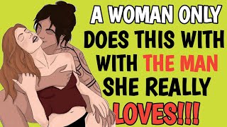 THINGS WOMEN ONLY DO WITH Men They Really LOVE! | PSYCHOLOGY FACTS