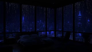 Insomnia No More: Dark Bedroom Rain Sounds for Deep, Restorative Sleep 🌦️😴