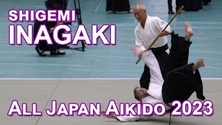 [AIKIDO] Shigemi INAGAKI [4K 60fps] - 60th All Japan Aikido Demonstration