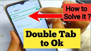 Turn off TalkBack Setting In Any Smartphone | How to on/off double tab ok problem