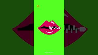 Mouth Zipping Lips Green Screen Effects Video #shorts #youtubeshorts