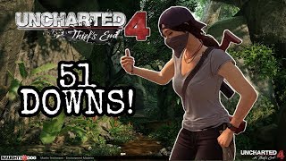 UNCHARTED 4 - 51 Downs With The HS39!