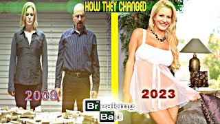 🌟Breaking bad 🔴 Webseries cast then (2008) and now (2023) || Walter white,Bryan Cranston