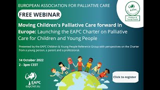 EAPC Webinar: The European Charter for Children & Young People. Webinar recording 14 October 2022