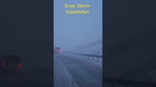 Snow storm yesterday at Kazakhstan #viral #snow #almaty #travel #viralvideo #shorts #short #nda #ai